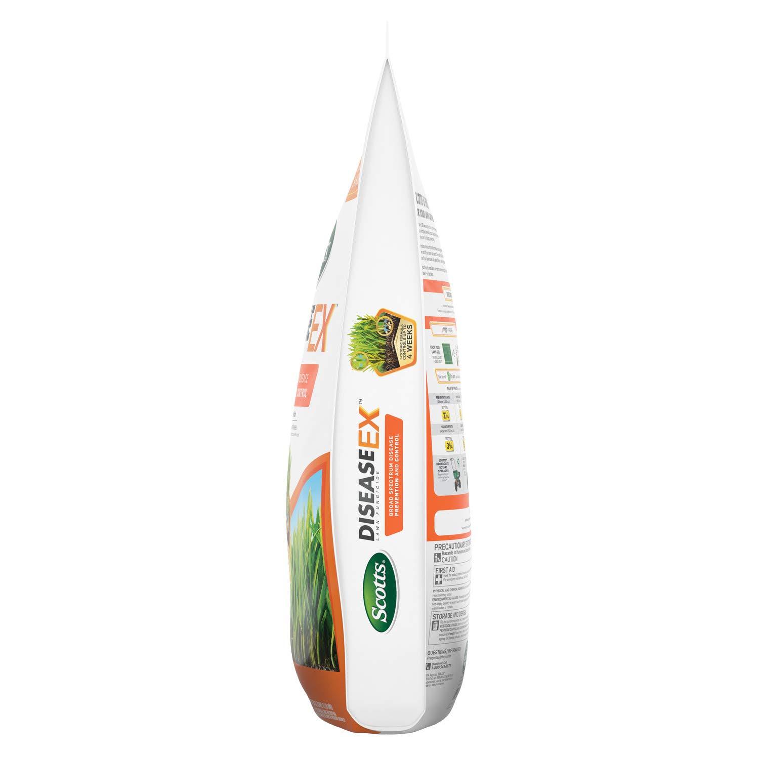 image:imageScotts DiseaseEx Lawn Fungicide for Lawn Care Controls and Prevents Brown Patch Pythium Blight and More as Listed Treats Up to 5000 sq ft 10 lbs10 lbsPack of 3