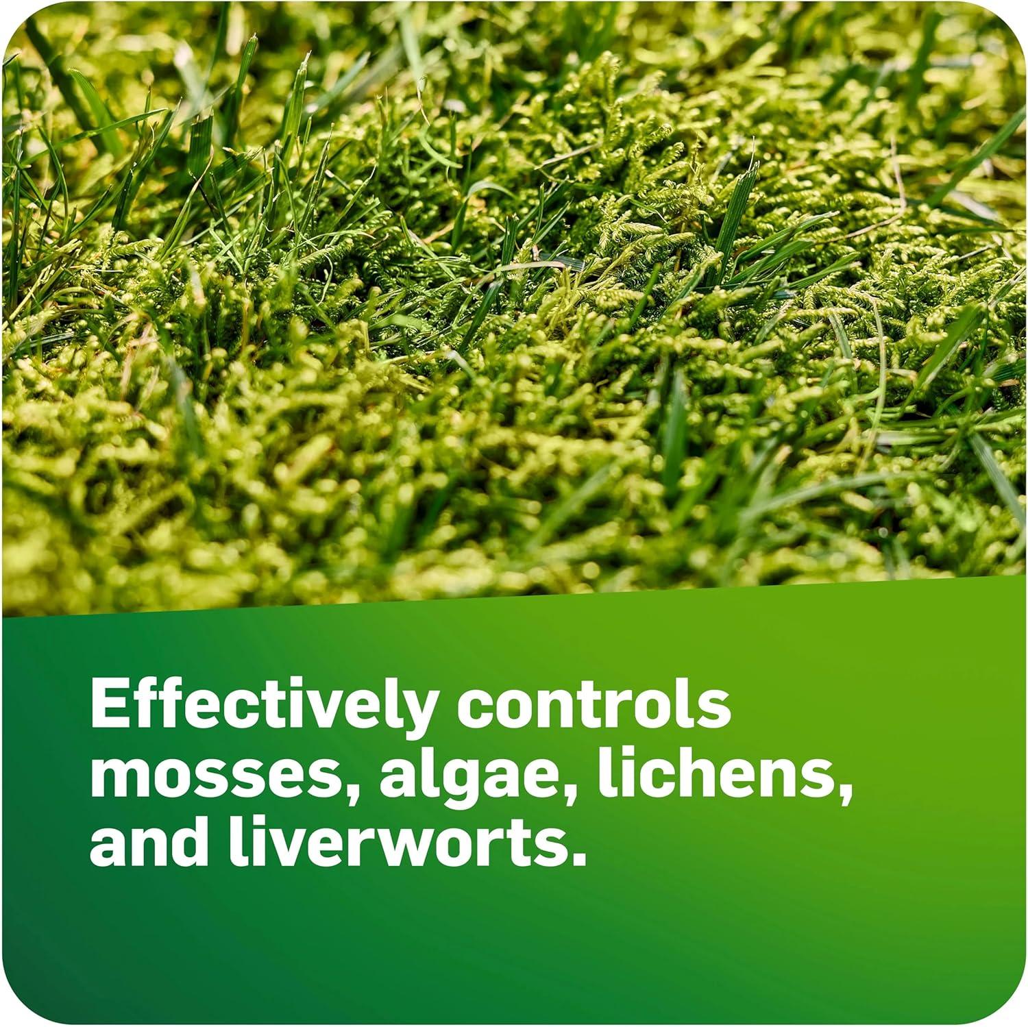 image:imageScotts MossEx 3in1 Ready Spray Kills Moss Algae and Lichens Fast Acting Use on Lawns Roofs and Patios 32 fl ozReady To Spray
