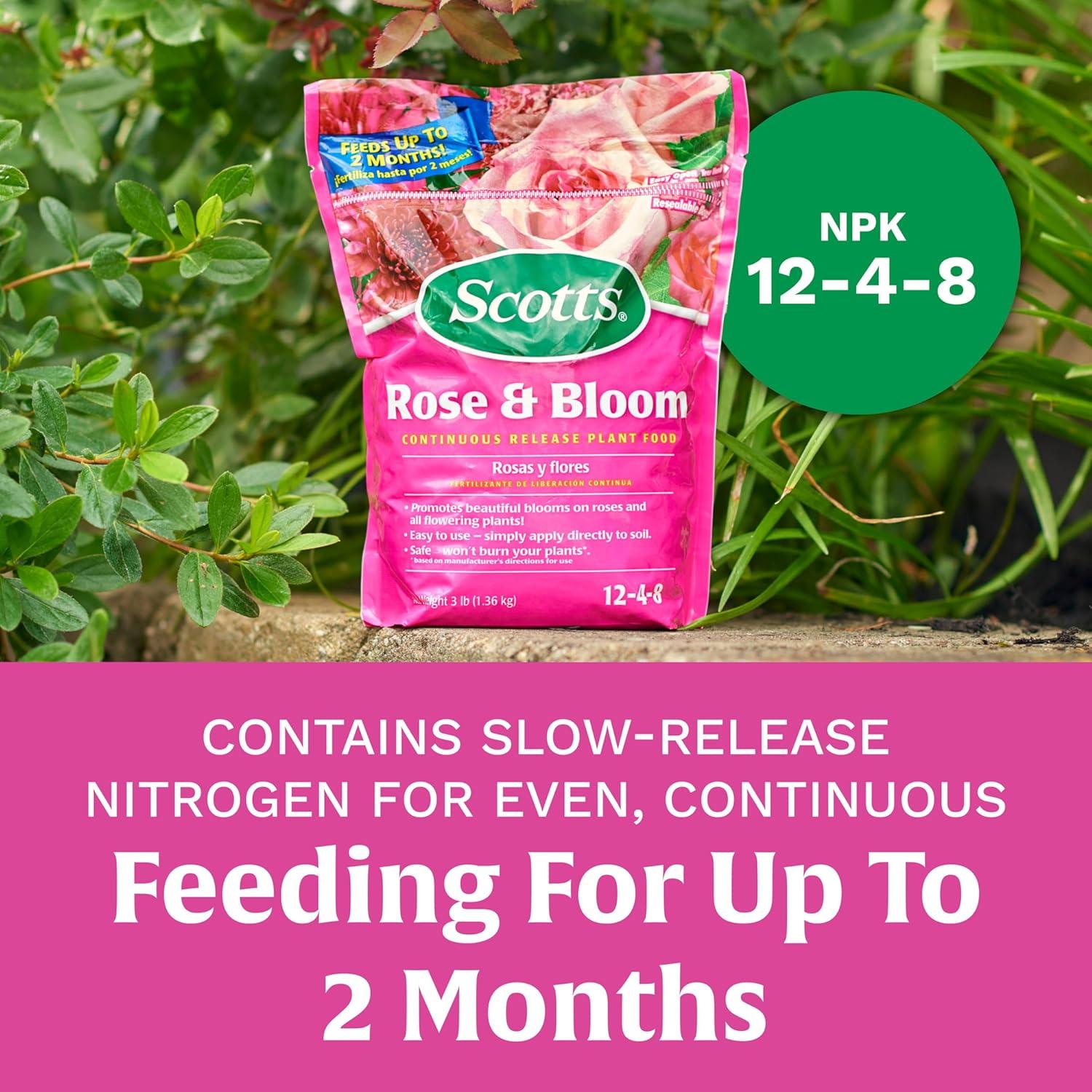 image:imageScotts Rose amp Bloom Continuous Release Plant Food 3 lb3 pounds