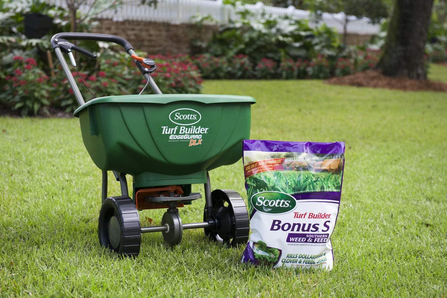 image:imageScotts Turf Builder Bonus S Southern Weed amp Feed2 Weed Killer and Lawn Fertilizer Lawn Care 10000 Sq Ft 3448 Ibs5 000 sq ft 2Pack