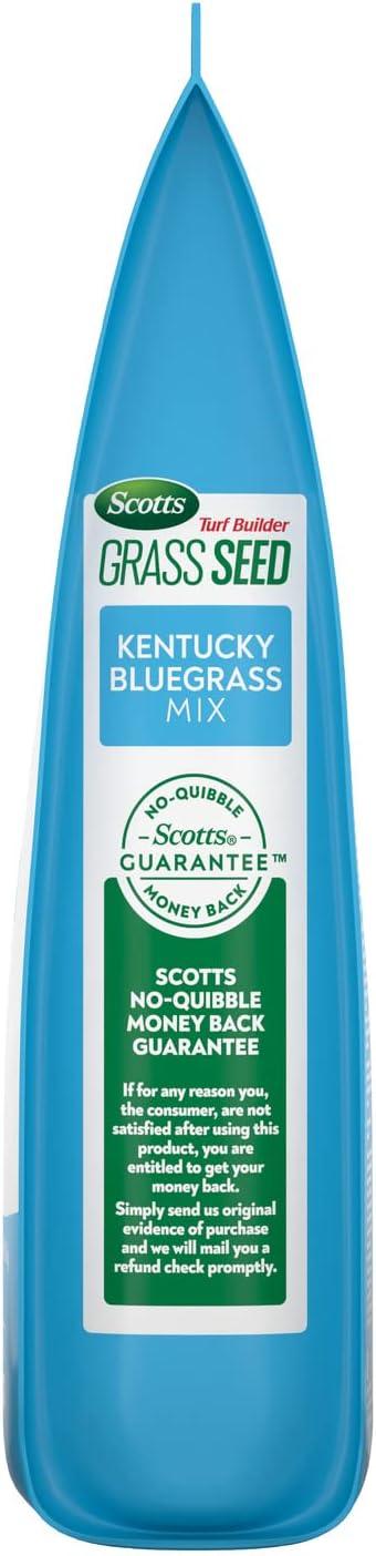 image:imageScotts Turf Builder Grass Seed Kentucky Bluegrass Mix with Fertilizer and Soil Improver Grows Dense Green Turf 56 lbs24 lb Pack of 2