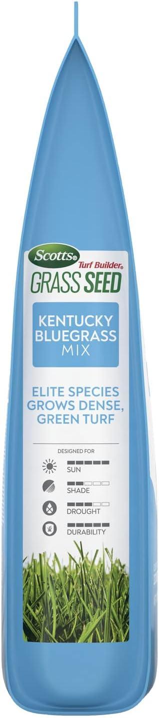 image:imageScotts Turf Builder Grass Seed Kentucky Bluegrass Mix with Fertilizer and Soil Improver Grows Dense Green Turf 56 lbs56 lb
