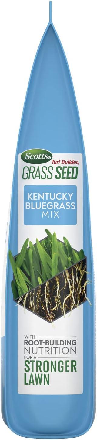 image:imageScotts Turf Builder Grass Seed Kentucky Bluegrass Mix with Fertilizer and Soil Improver Grows Dense Green Turf 56 lbs56 lb
