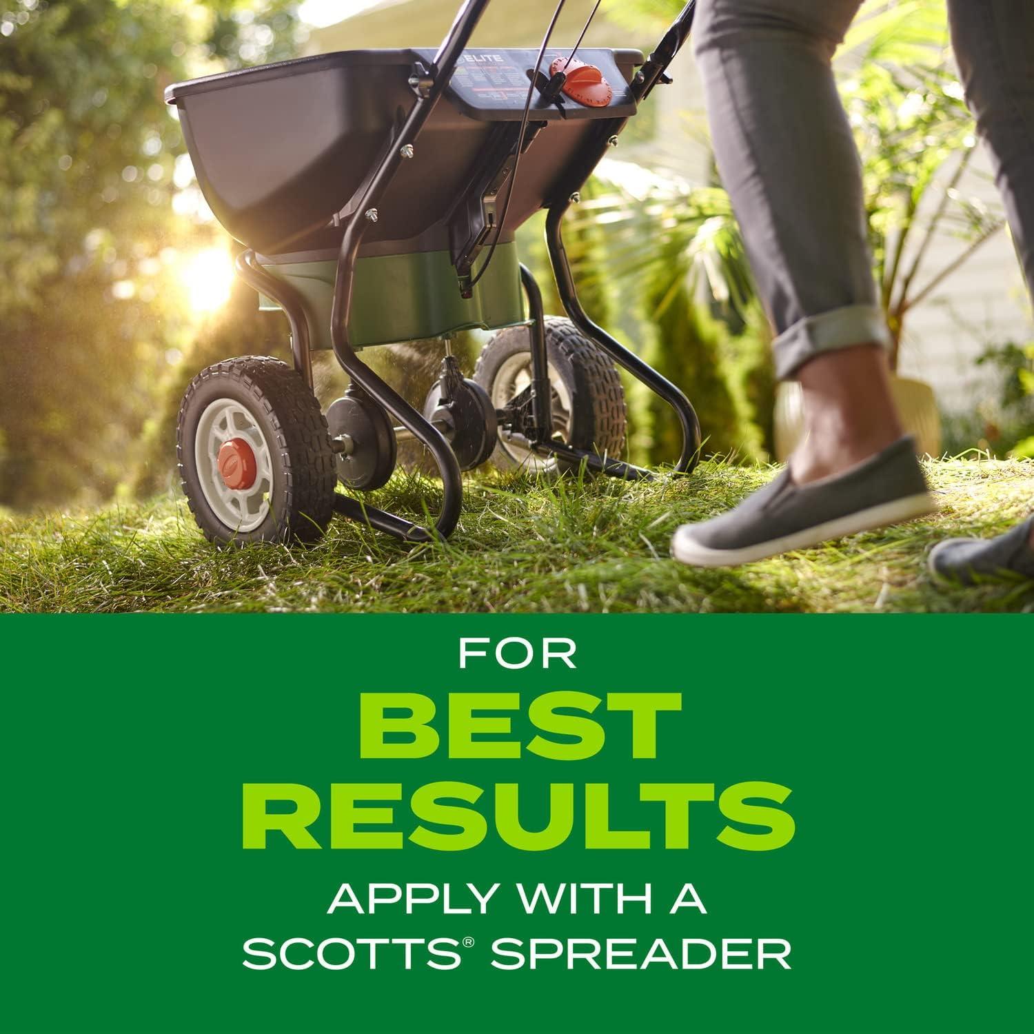 image:imageScotts Turf Builder Rapid Grass Bermudagrass Combination Grass Seed and Fertilizer Grows Full Green Grass 4 lbs8 lb
