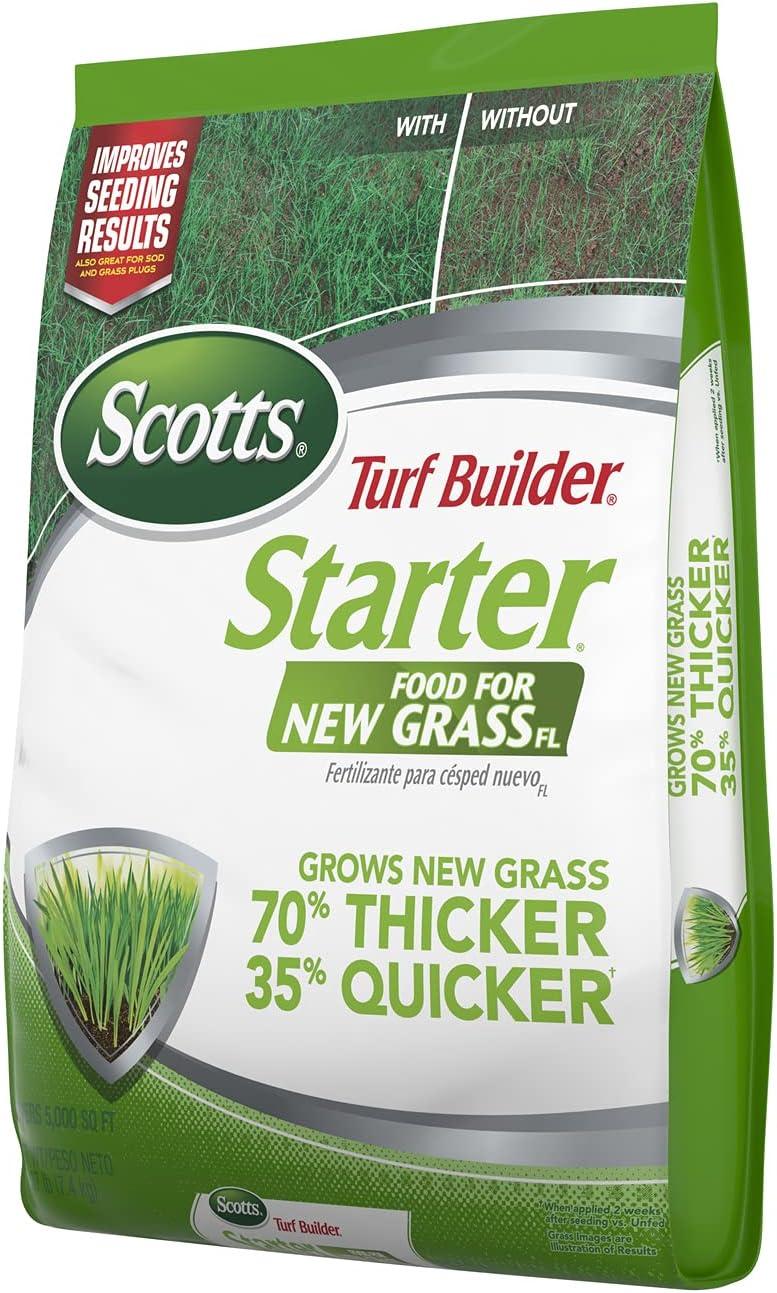 image:imageScotts Turf Builder Starter Fertilizer for New Grass Use When Planting Seed 14000 sq ft 42 lbsFlorida