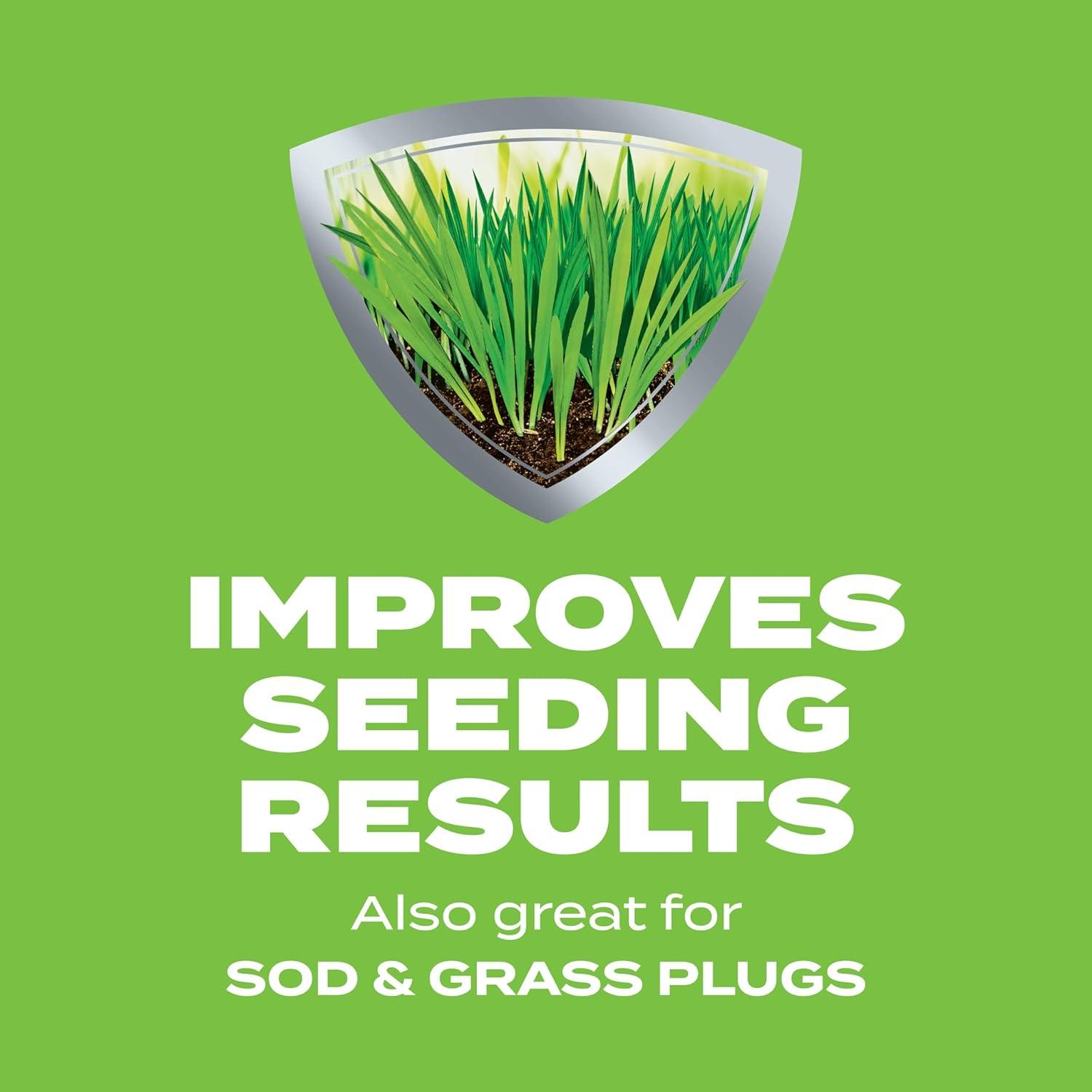 image:imageScotts Turf Builder Starter Fertilizer for New Grass Use When Planting Seed 14000 sq ft 42 lbsLiquid Starter Lawn Fertilizer