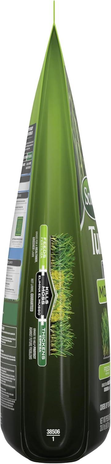 image:imageScotts Turf Builder Triple Action for Moss Control Moss Killer and Lawn Fertilizer Covers Up to 8000 sq ft 40 lbs4 000 sq ft