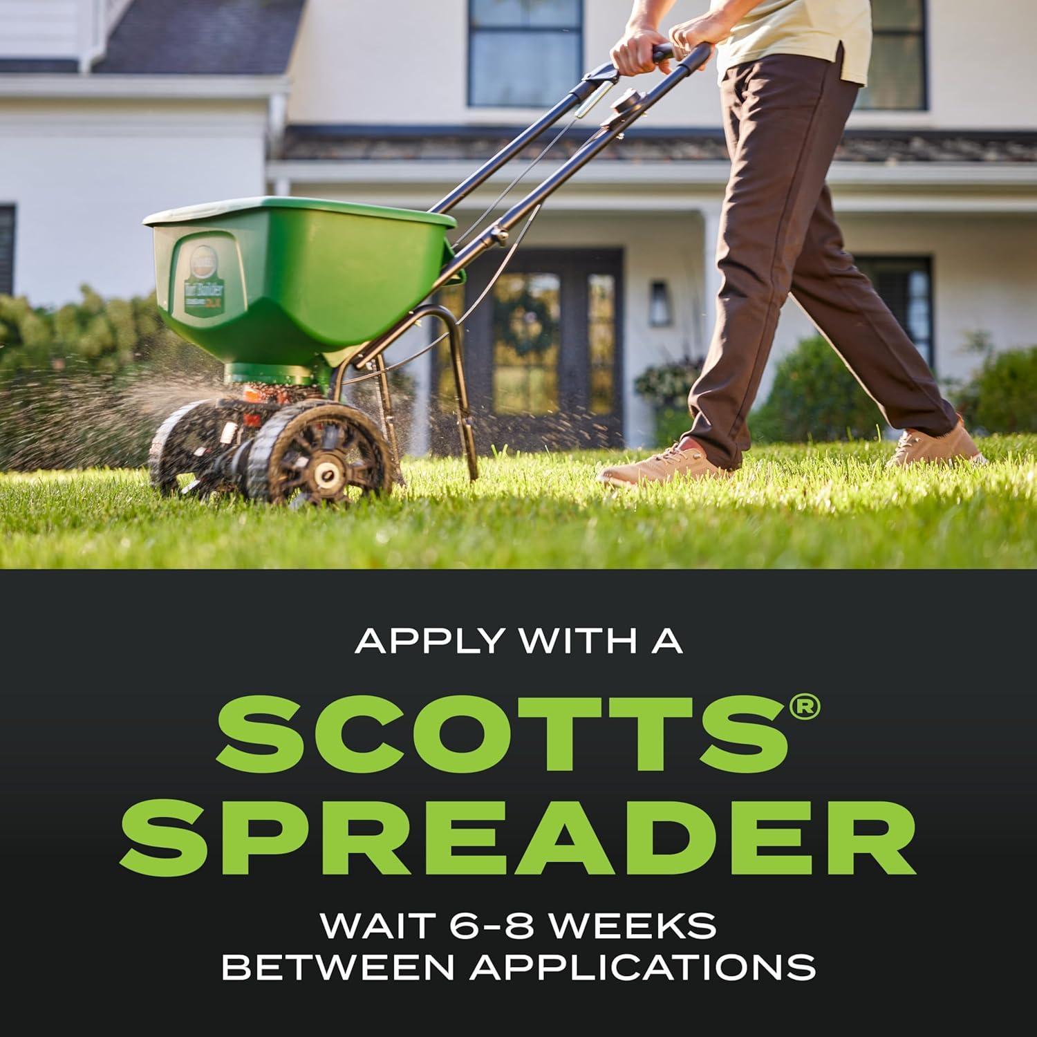 image:imageScotts Turf Builder Triple Action for Moss Control Moss Killer and Lawn Fertilizer Covers Up to 8000 sq ft 40 lbs4 000 sq ft