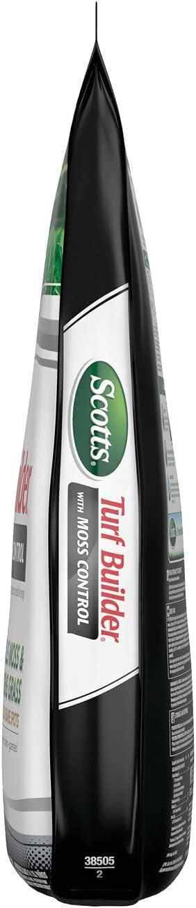 image:imageScotts Turf Builder Triple Action for Moss Control Moss Killer and Lawn Fertilizer Covers Up to 8000 sq ft 40 lbs5 000 sq ft