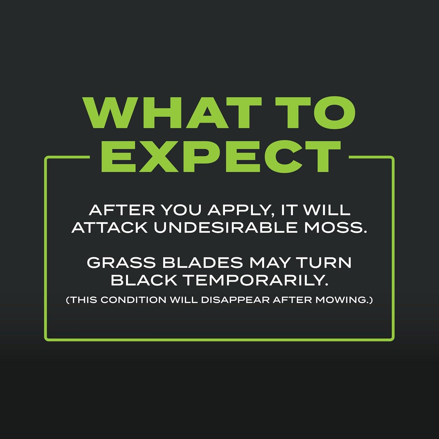 image:imageScotts Turf Builder Triple Action for Moss Control Moss Killer and Lawn Fertilizer Covers Up to 8000 sq ft 40 lbs8 000 sq ft