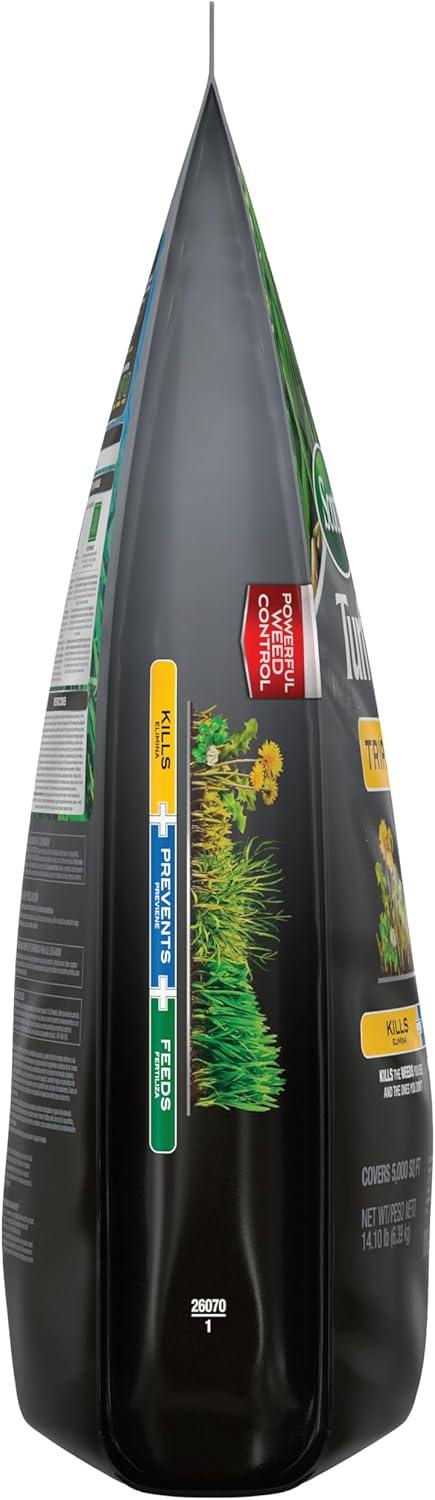 image:imageScotts Turf Builder Triple Action1 Combination Weed Control Weed Preventer and Fertilizer 2502 5000 sq ft 1410 lbs