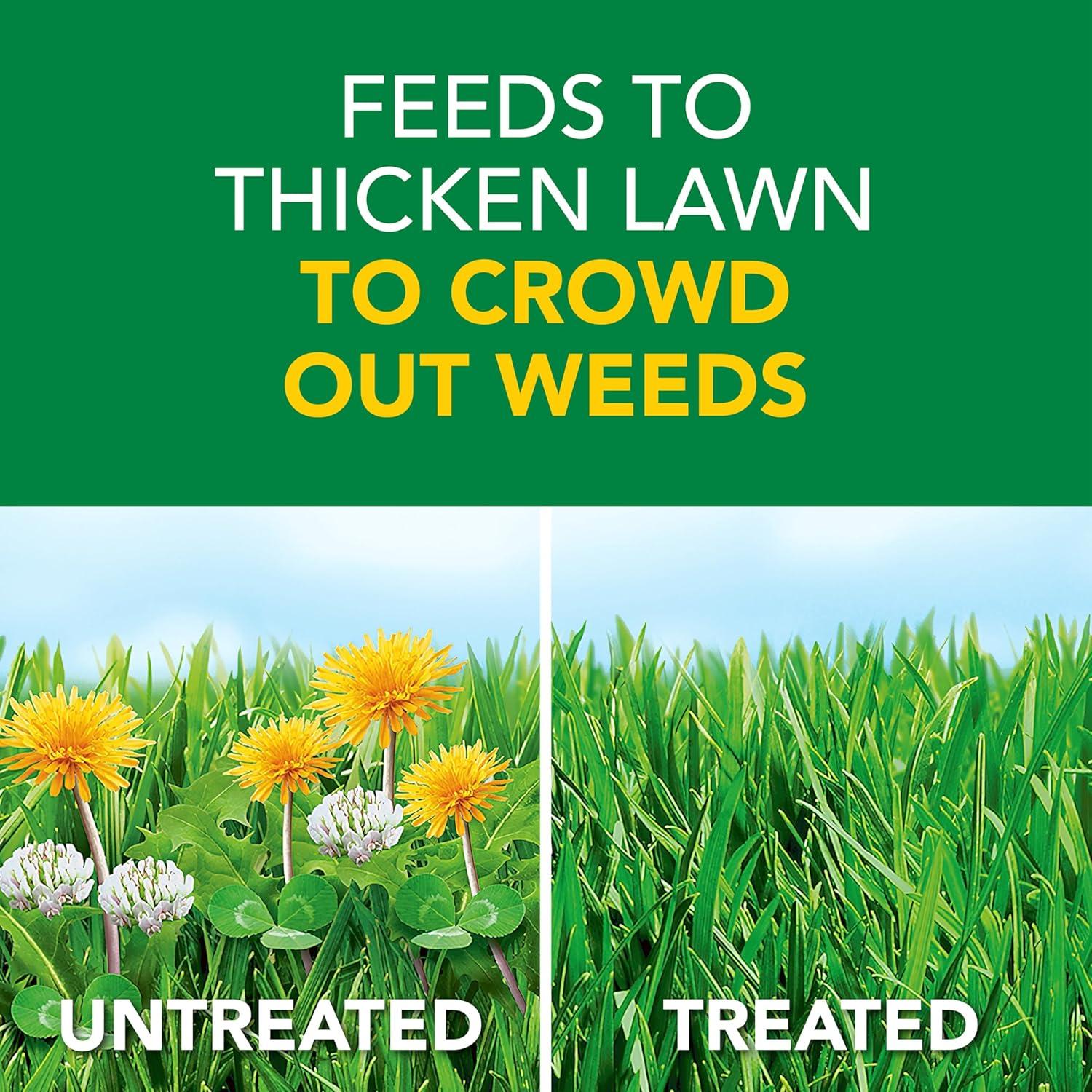 image:imageScotts Turf Builder Weed and Feed3 Weed Killer Plus Lawn Fertilizer Controls Dandelion and Clover Grass Fertilizer For Up To 15000 sq ft 4287 lbs12 000 sq ft