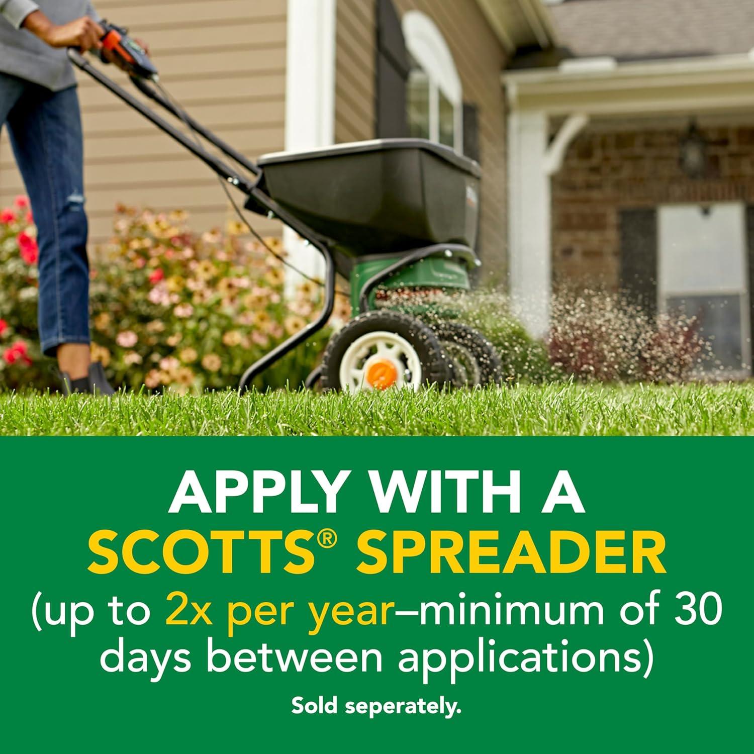 image:imageScotts Turf Builder Weed and Feed3 Weed Killer Plus Lawn Fertilizer Controls Dandelion and Clover Grass Fertilizer For Up To 15000 sq ft 4287 lbs12 000 sq ft