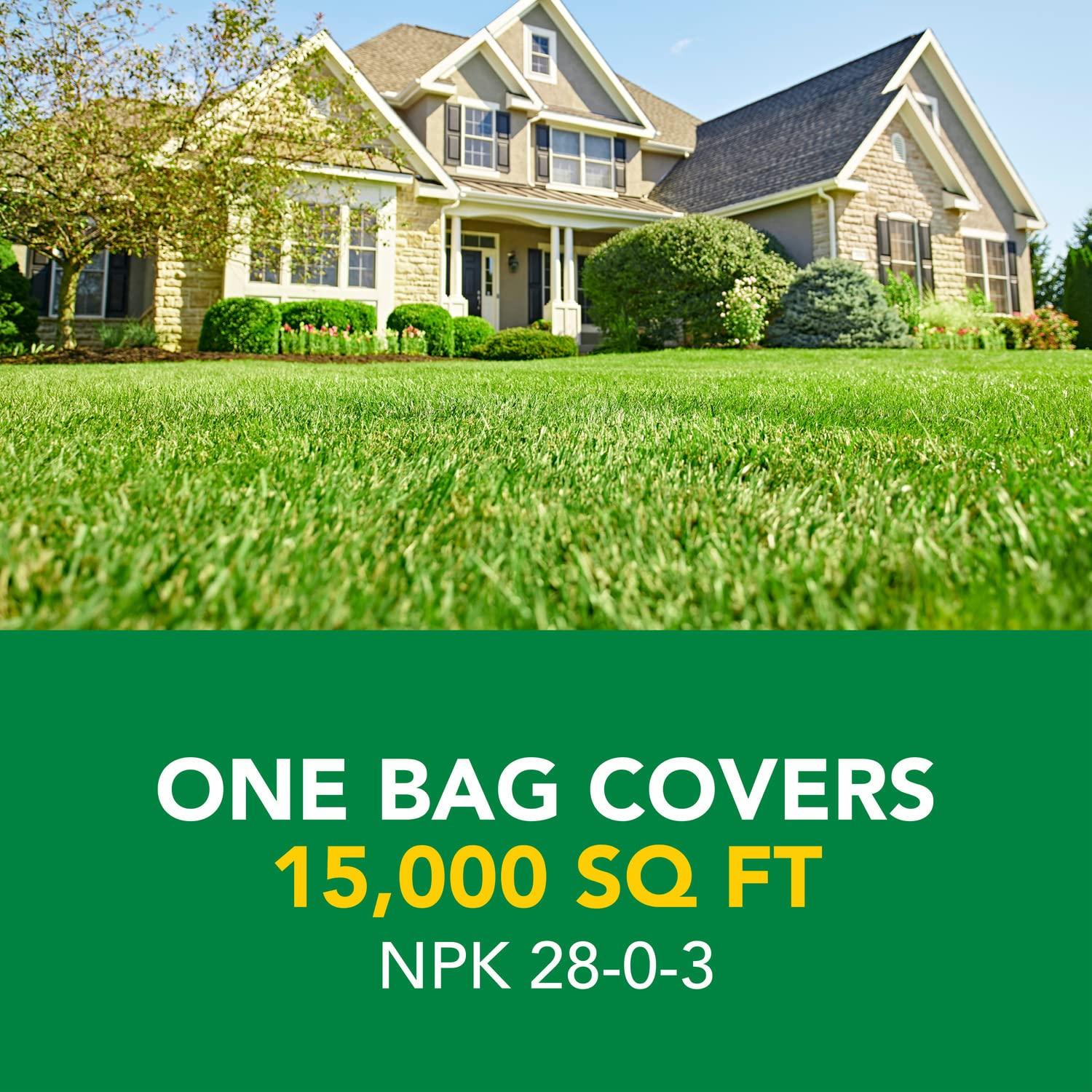 image:imageScotts Turf Builder Weed and Feed3 Weed Killer Plus Lawn Fertilizer Controls Dandelion and Clover Grass Fertilizer For Up To 15000 sq ft 4287 lbs15 000 sq ft