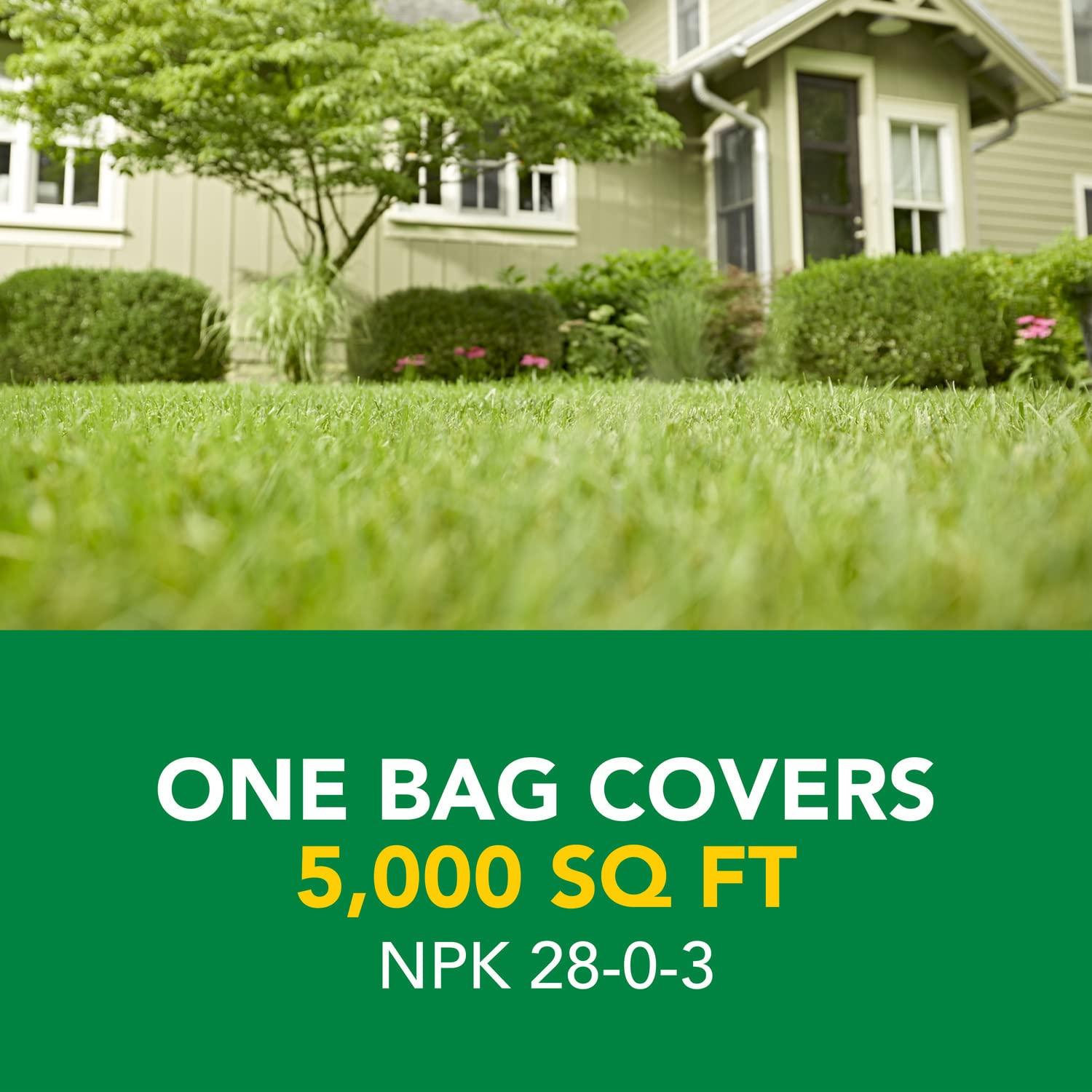 image:imageScotts Turf Builder Weed and Feed3 Weed Killer Plus Lawn Fertilizer Controls Dandelion and Clover Grass Fertilizer For Up To 15000 sq ft 4287 lbs5 000 sq ft