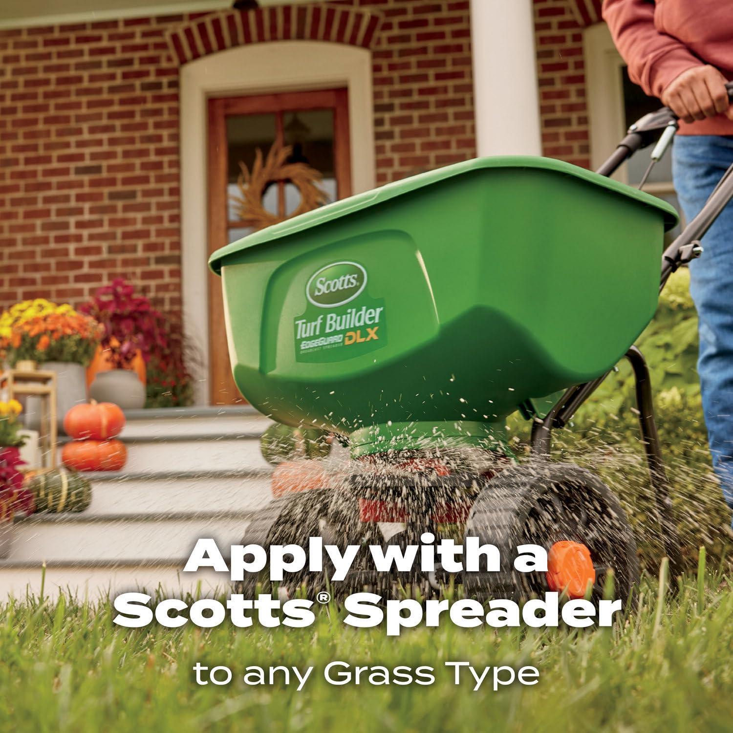image:imageScotts Turf Builder WinterGuard Fall Lawn Fertilizer for All Grass Types 5000 sq ft 125 lbs4 000 sq ft