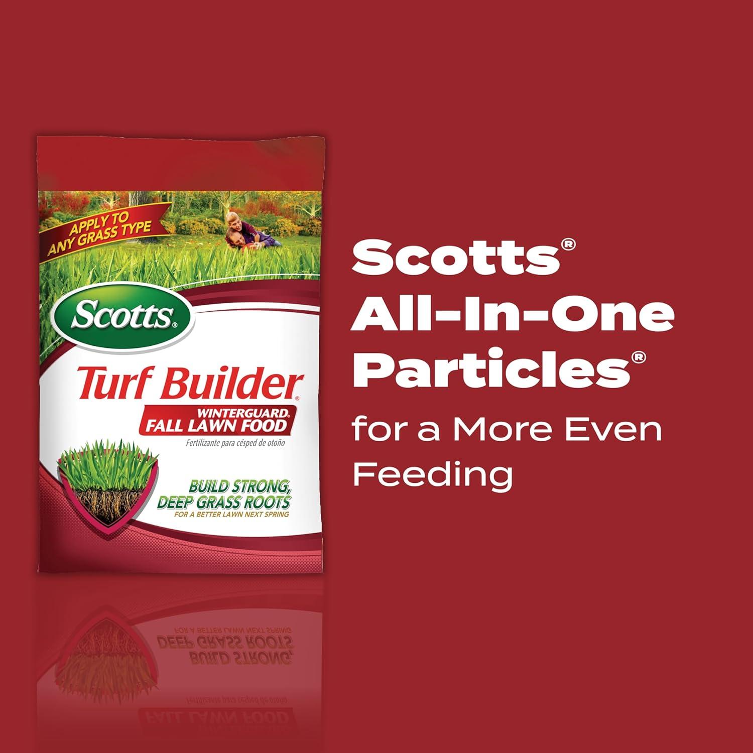image:imageScotts Turf Builder WinterGuard Fall Lawn Fertilizer for All Grass Types 5000 sq ft 125 lbs5 000 sq ft