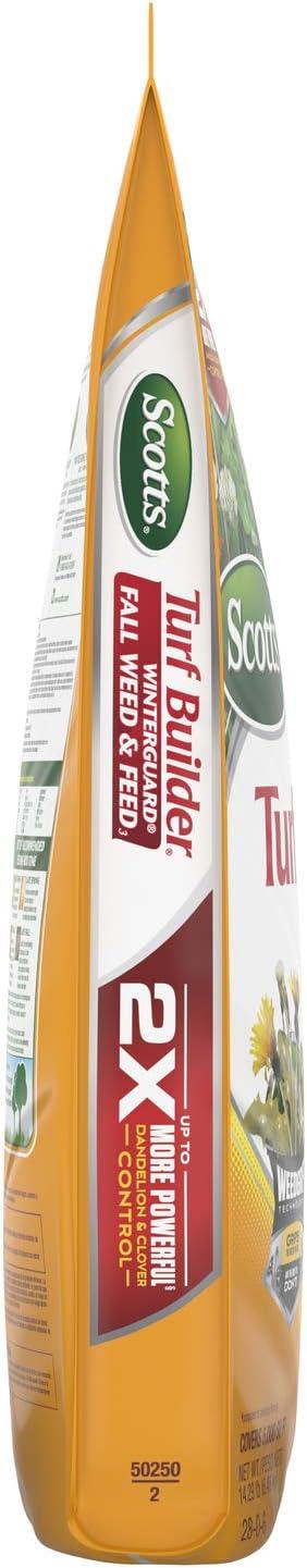image:imageScotts Turf Builder WinterGuard Fall Weed amp Feed3 Weed Killer Plus Fall Fertilizer 4000 sq ft 1143 lbs5 000 sq ft 2Pack