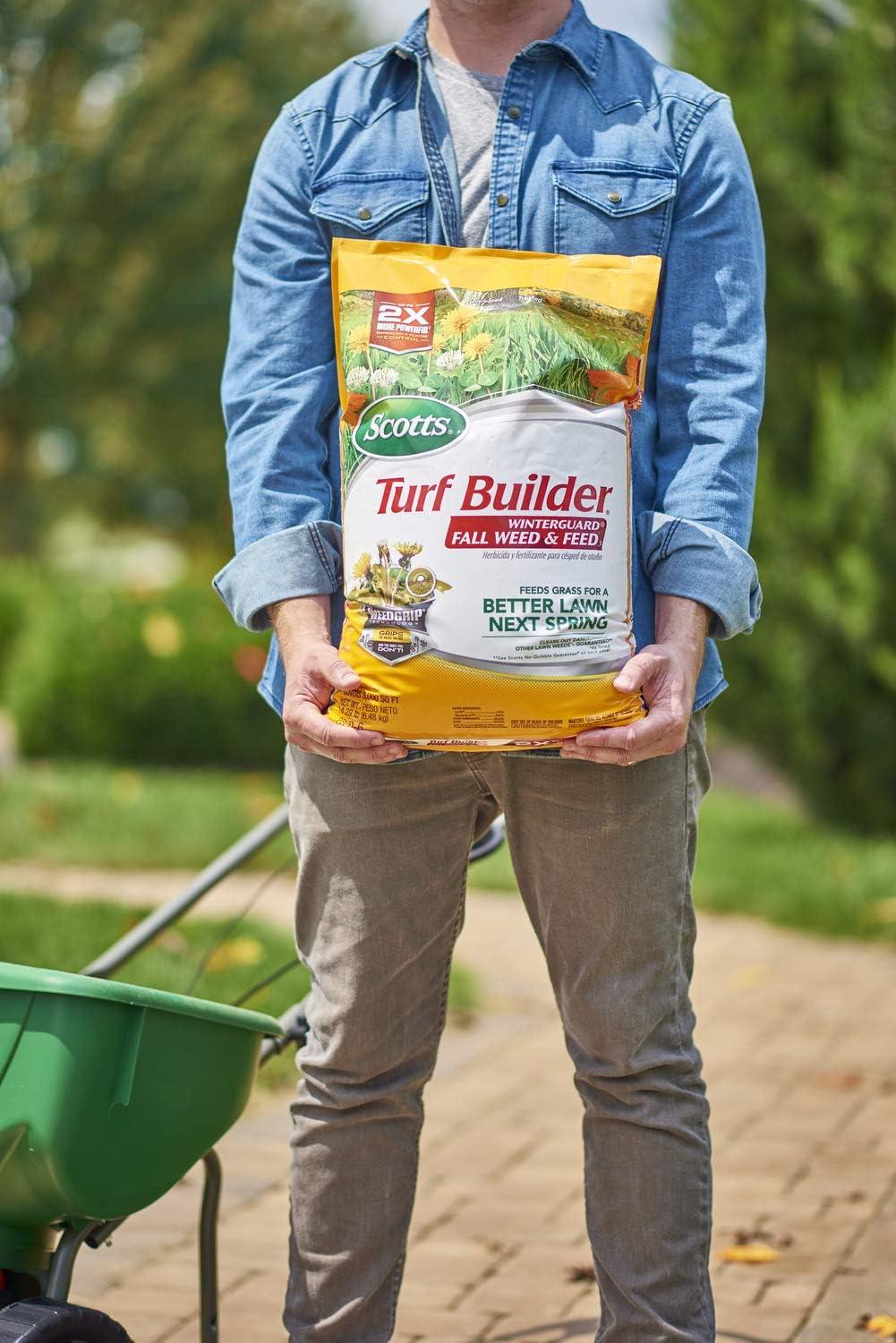 image:imageScotts Turf Builder WinterGuard Fall Weed amp Feed3 Weed Killer Plus Fall Fertilizer 4000 sq ft 1143 lbs5 000 sq ft 2Pack