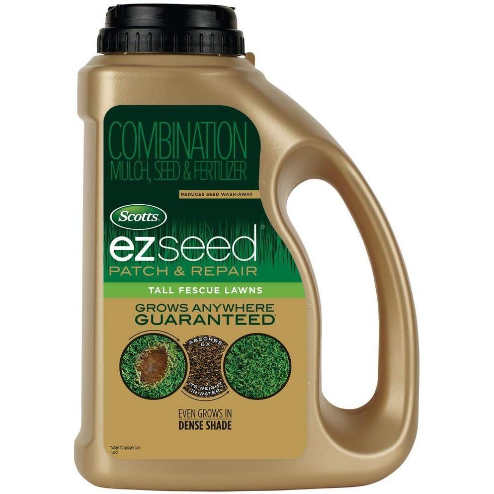 image:imageScotts EZ Seed Patch amp Repair Tall Fescue Lawns Combination Mulch Grass Seed and Fertilizer for Bare Spots and Repair Grows Anywhere 375 lb Brown375 lb