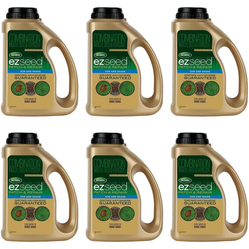 image:imageScotts EZ Seed Patch amp Repair for Sun and Shade Combination Mulch Sun and Shade Grass Seed and Fertilizer for Bare Spots and Repair Grows Anywhere 20 lbs375 lb