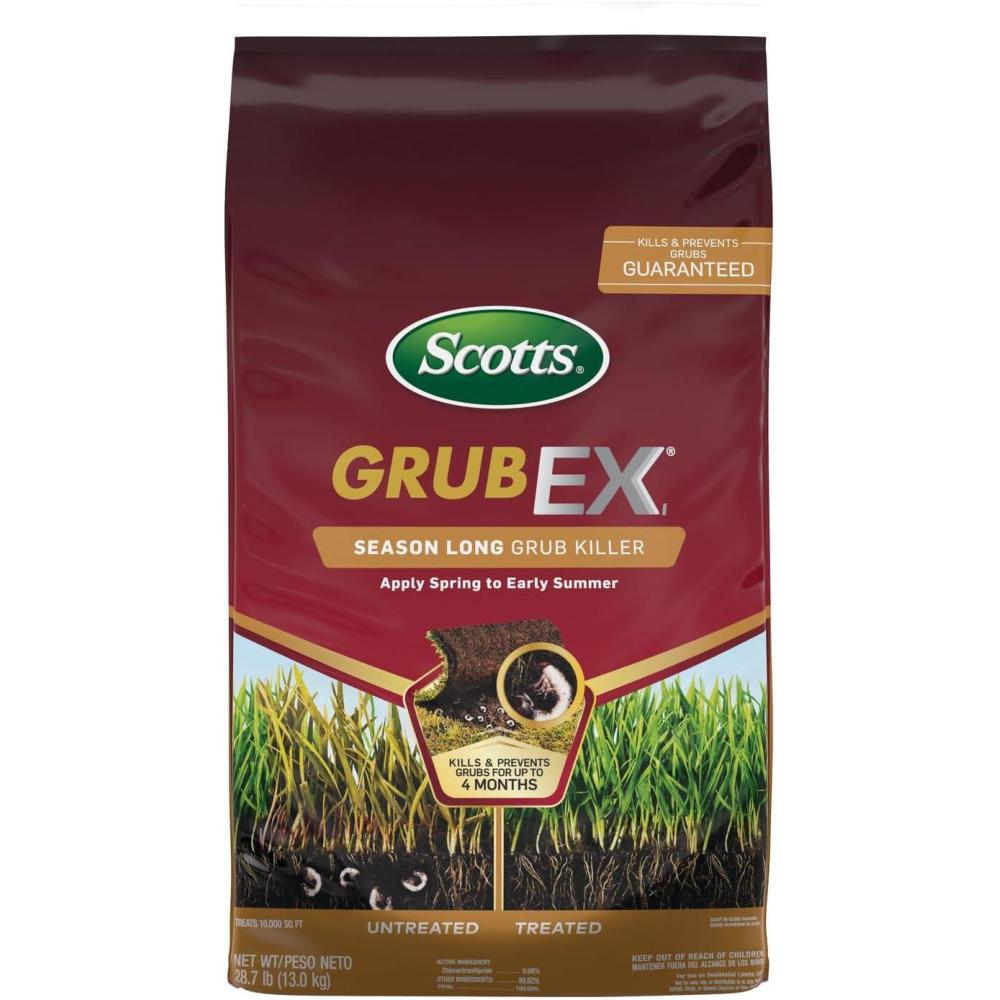 image:imageScotts GrubEx1 Season Long Grub Killer for Lawns Protects Lawns Up to 4 Months 5000 sq ft 1435 lbs10 000 sq ft