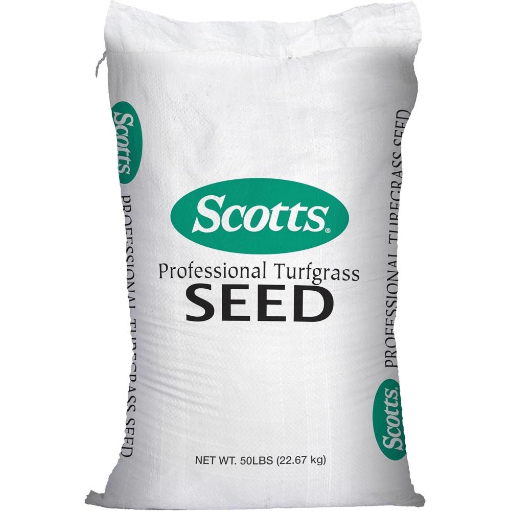 image:imageScotts Professional Turfgrass Seed Tall Fescue Mix Uncoated 999 Weed Free 50 lbs50 lb
