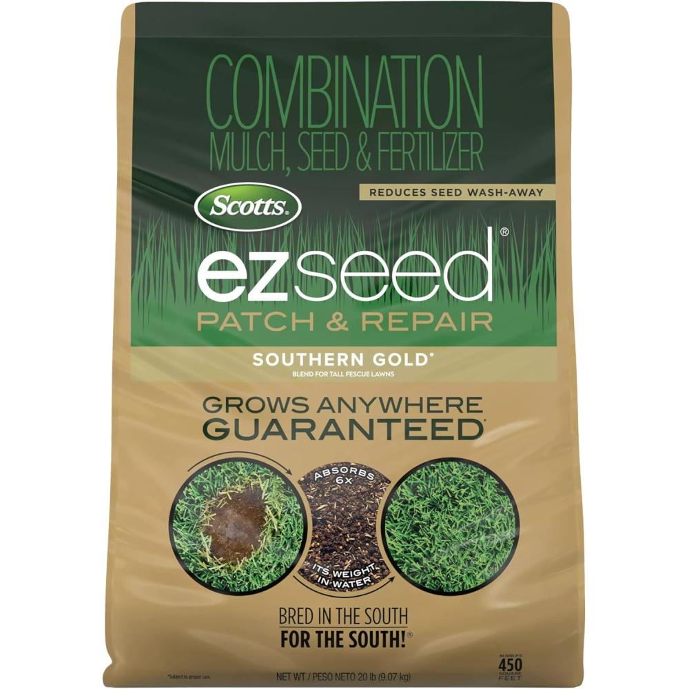 image:imageScotts Turf Builder Grass Seed Southern Gold Mix for Tall Fescue Lawns with Fertilizer and Soil Improver 56 lbs20 lb