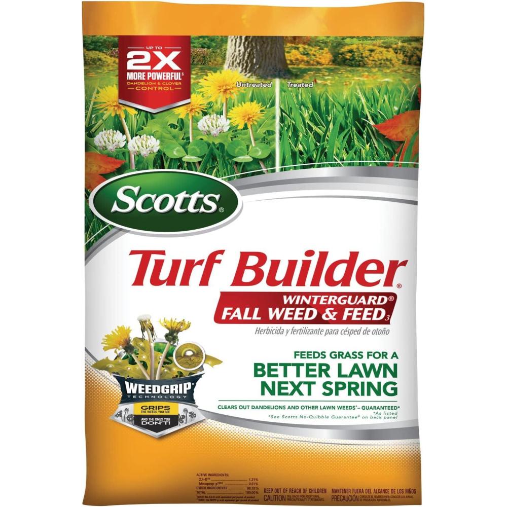 image:imageScotts Turf Builder WinterGuard Fall Weed amp Feed3 Weed Killer Plus Fall Fertilizer 4000 sq ft 1143 lbs4 000 sq ft