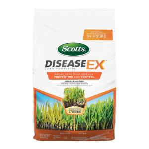 Scotts DiseaseEx Lawn Fungicide for Lawn Care – Controls and Prevents Brown Patch, Pythium Blight and More as Listed, Treats Up to 5,000 sq. ft., 10 lbs.(5 000 sq. ft.)