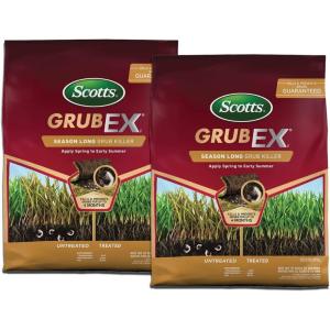 Scotts GrubEx1 Season Long Grub Killer for Lawns – Protects Lawns Up to 4 Months, 5,000 sq. ft., 14.35 lbs.(5 000 sq. ft. (pack of 2))