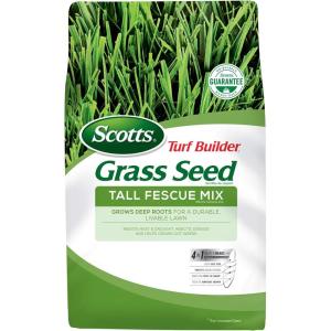 Scotts Professional Turfgrass Seed Tall Fescue Mix, Uncoated, 99.9% Weed Free, 50 lbs.(40 lb.)