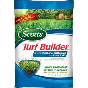 Scotts Turf Builder Halts Crabgrass Preventer with Lawn Food – Pre-Emergent Weed Killer, Lawn Fertilizer, 5,000 sq. ft., 13.35 lb(5 000 sq. ft.)
