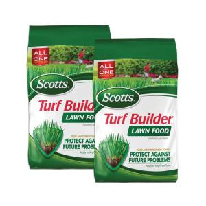 Scotts Turf Builder Lawn Food – Fertilizer for All Grass Types, 15,000 sq. ft., 37.50 lbs.(5 000 sq. ft. (2-Pack))