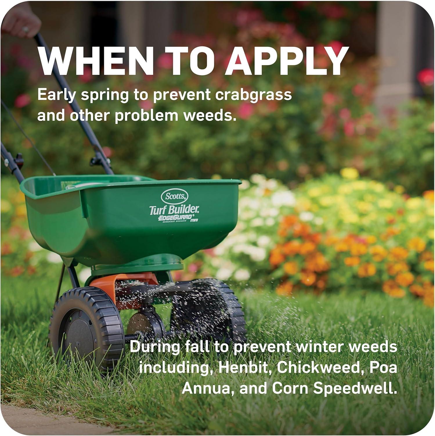 image:imageScotts WeedEx Prevent with Halts Crabgrass Preventer PreEmergent Grassy Weed Killer 5000 sq ft 1006 lbs
