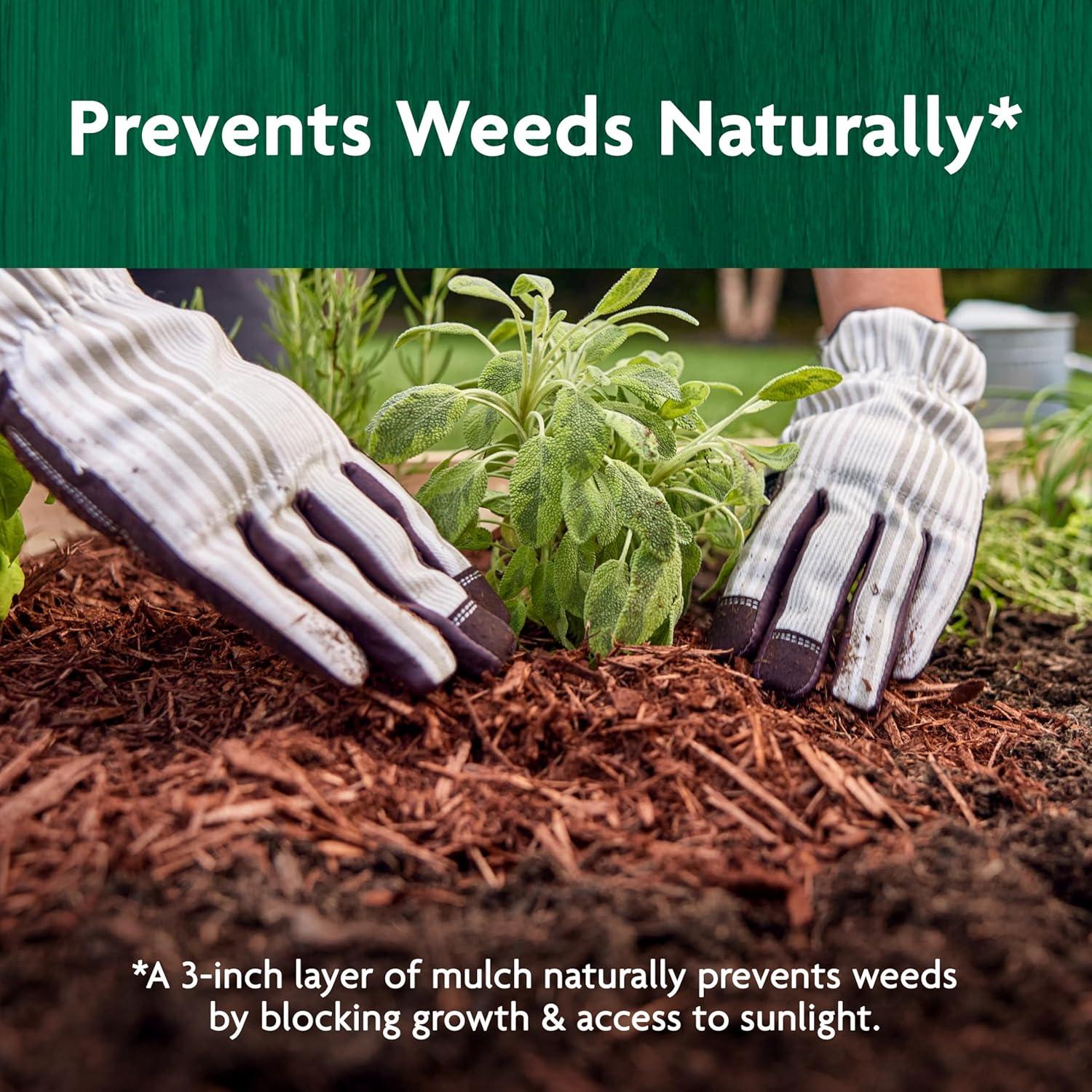 image:imageMiracleGro Organic All Natural Mulch for Landscaping  Bagged and Shredded OMRI Listed 15 cu ft 80Bag Pallet