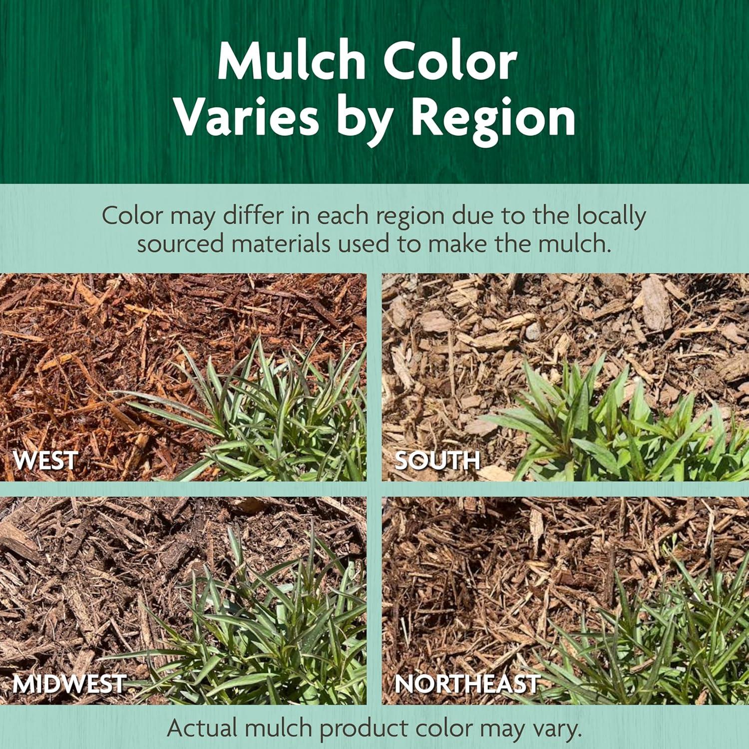 image:imageMiracleGro Organic All Natural Mulch for Landscaping  Bagged and Shredded OMRI Listed 15 cu ft 80Bag Pallet