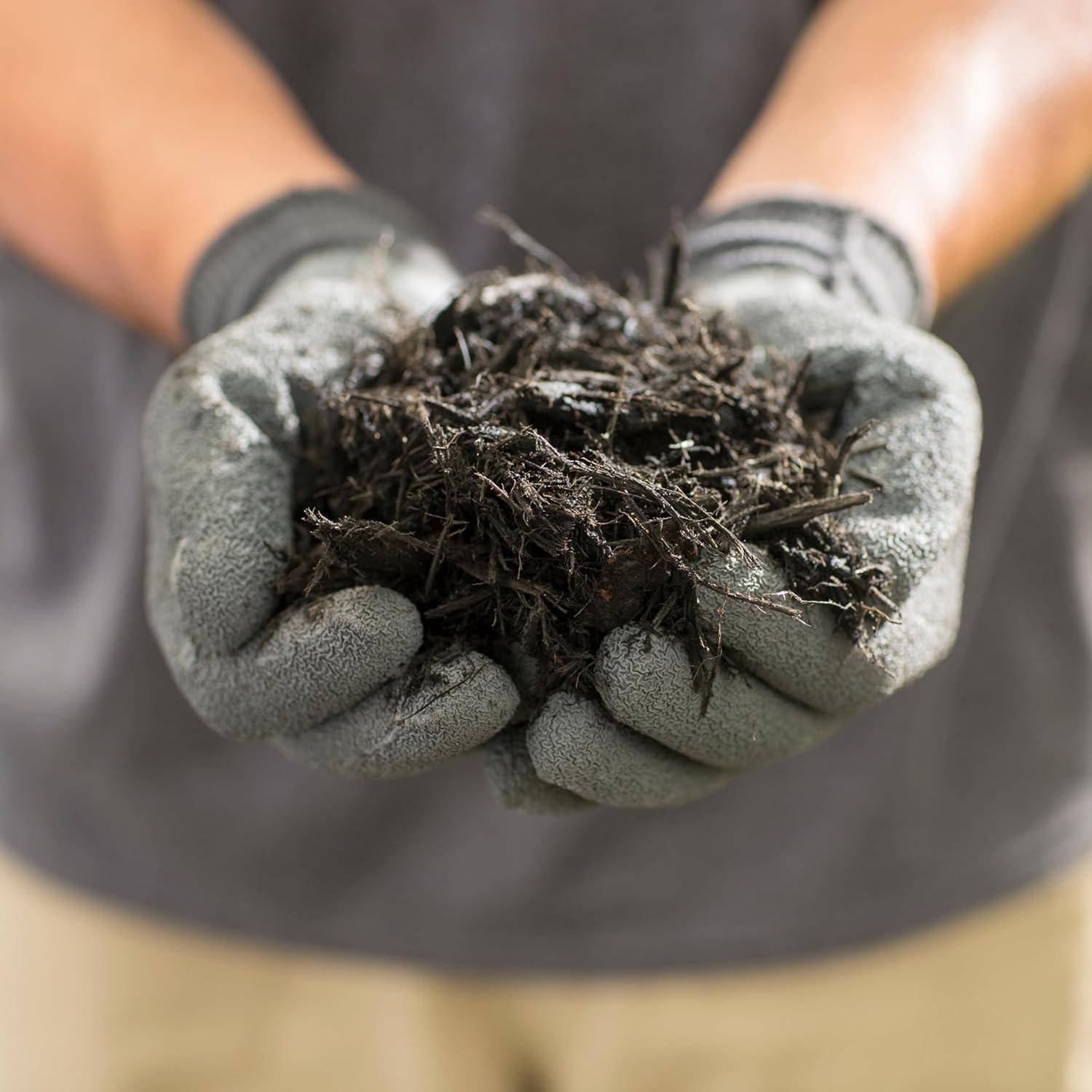 image:imageScotts Nature Scapes Color Enhanced Mulch Deep Forest Brown Wood Shredded and Bagged Brown Landscaping Mulch Bulk Mulch Pallet 15 cu ft Bags Pallet of 80Black