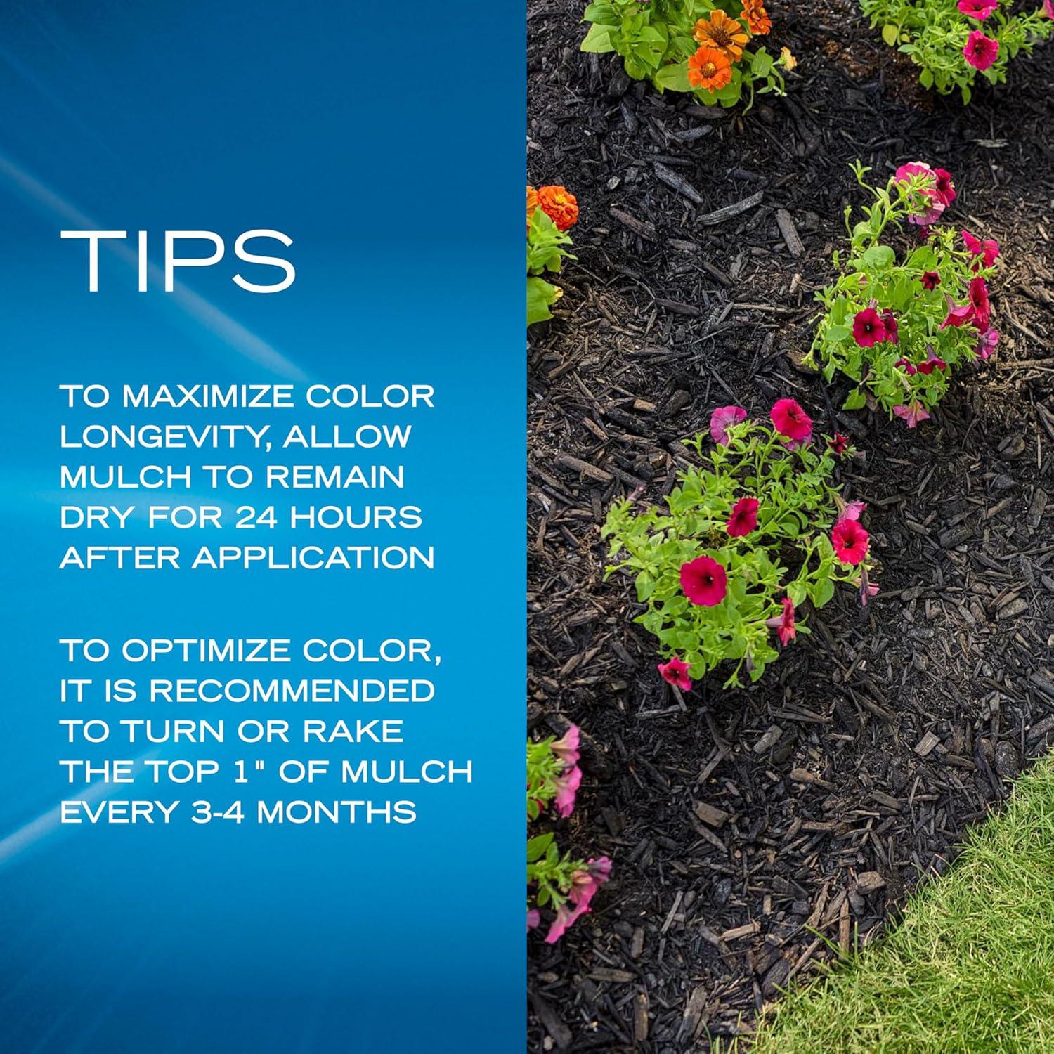 image:imageScotts Nature Scapes Color Enhanced Mulch Deep Forest Brown Wood Shredded and Bagged Brown Landscaping Mulch Bulk Mulch Pallet 15 cu ft Bags Pallet of 80Red