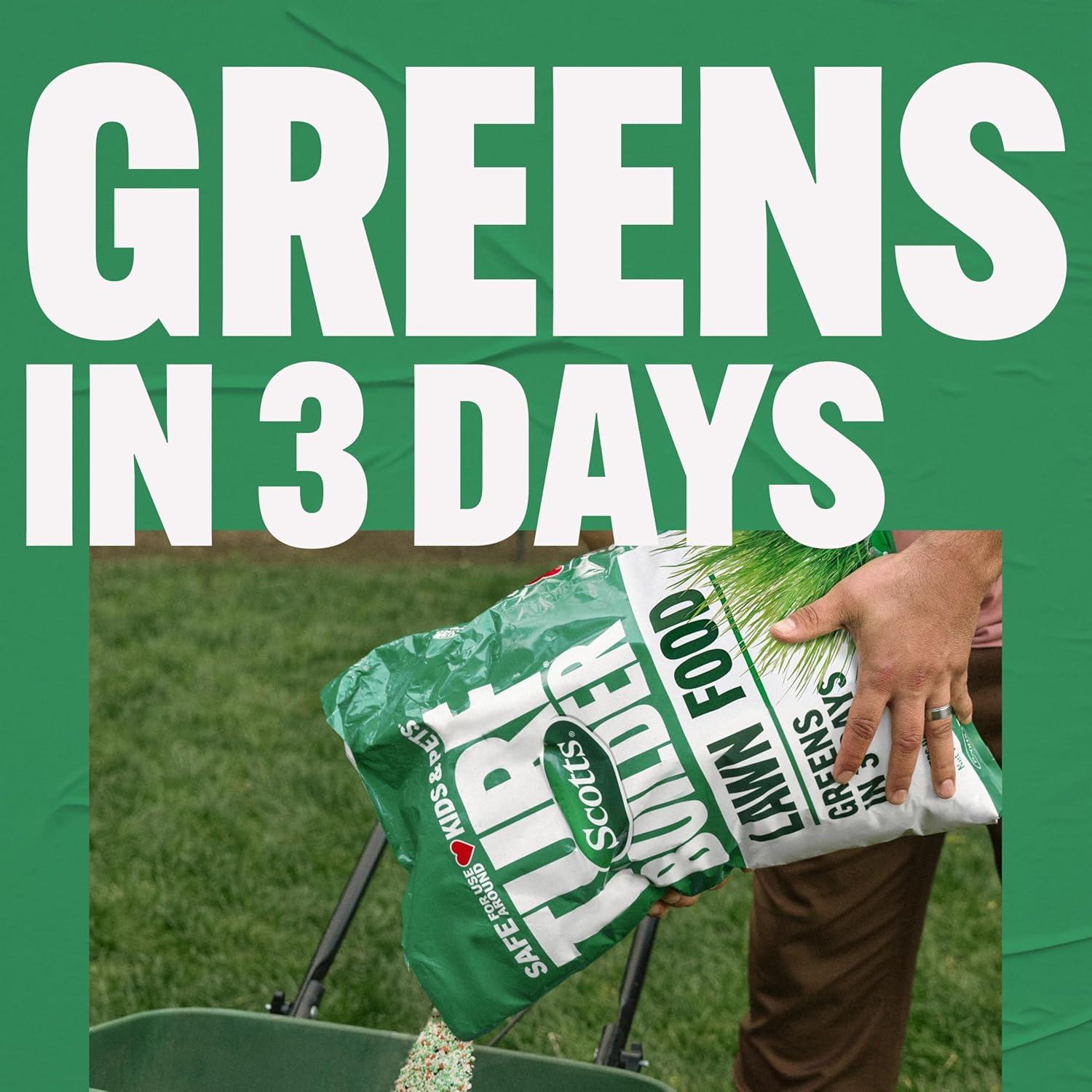 image:imageScotts Turf Builder Lawn Food 379 lbs 3804 Granular Fertilizer for All Grass Types Covers up to 12000 sq ft