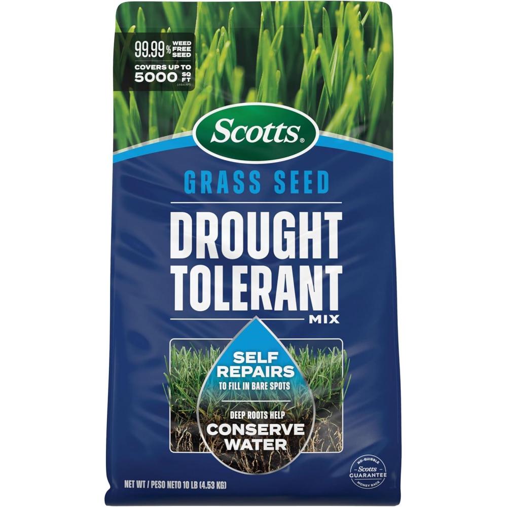 image:imageScotts Grass Seed Drought Tolerant Mix Kentucky Bluegrass and Tall Fescue Grass Seed Mix Covers up to 5000 sq ft 10 lb10 lb