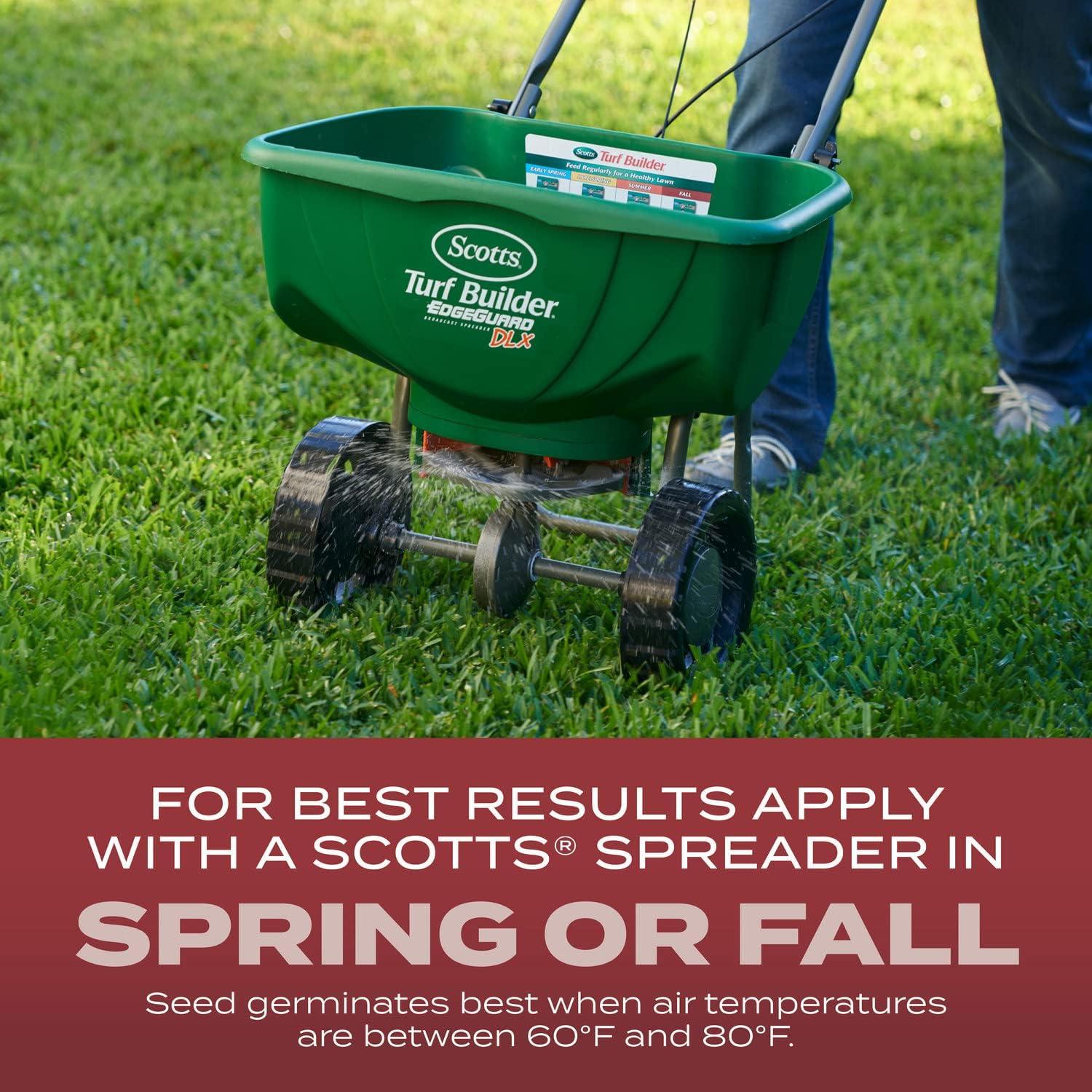 image:imageScotts Turf Builder Grass Seed Sunny Mix with Fertilizer and Soil Improver Thrives in Direct Sun 24 lbs24 lb